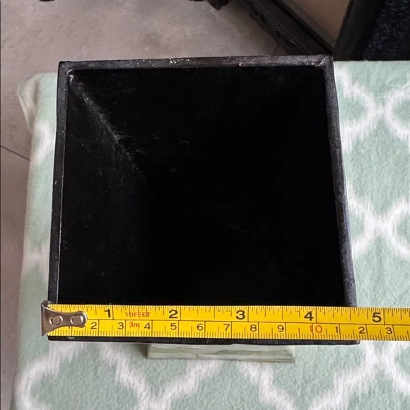 Vietnam mother of pearl overlay bamboo vase National Geographic - Picture 11 of 11